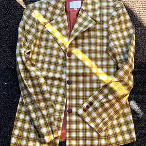 Guess? Plaid blazer